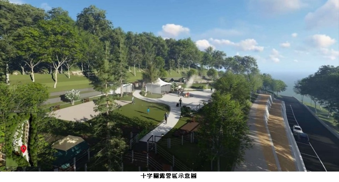 打造生態綠色營地 古坑鄉樟湖十字關遊憩區重點地區工程動工