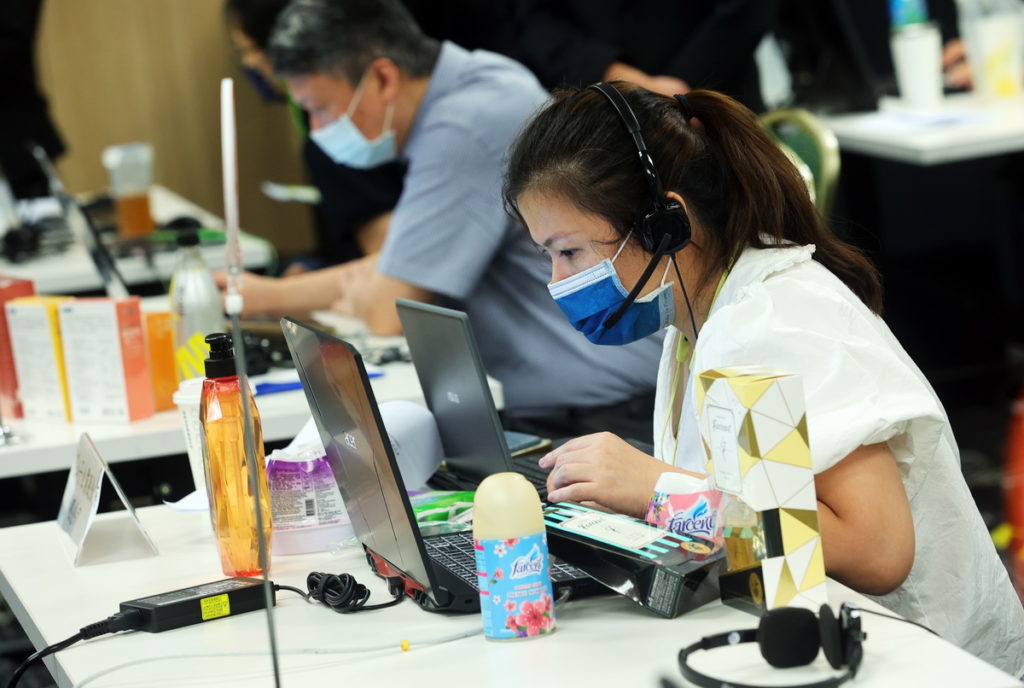 「經貿拓銷計畫啟動記者會暨線上經貿拓銷團-中東非洲」北市廠商與買主線上洽談現況