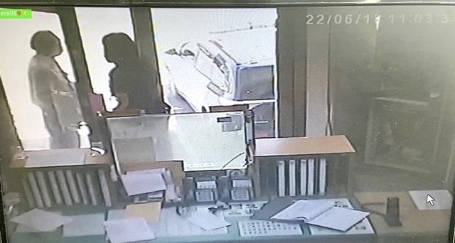 ▲陳姓老翁看診後找不到車輛,著急至苑裡分駐所報案 (圖/苗栗縣警察局 提供)