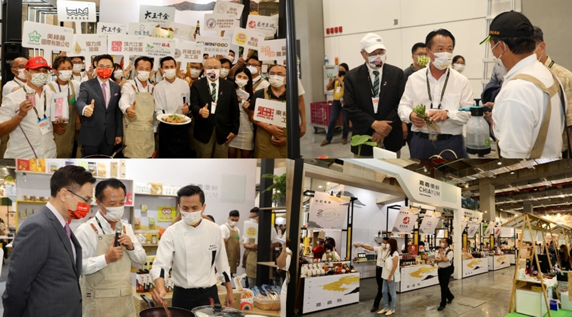 嘉市好店前進2022台北國際食品展 嘉義市長黃敏惠北上力挺業者進軍國際市場