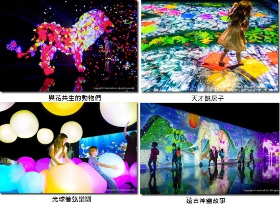 teamLab互動藝術年度必訪 科工館重磅登場 挑高場景體驗升級