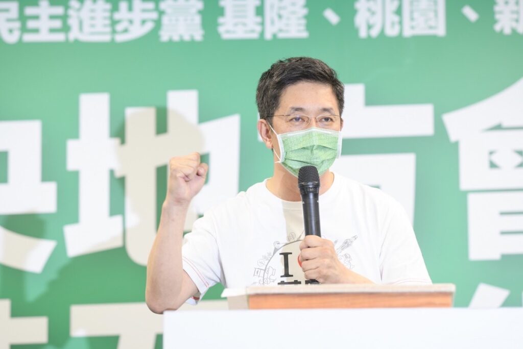 蔡適應表示,基隆的第一階段已經蛻變完成,第二階段就交給他,基隆的建設只能多不能少。(圖/富國傳媒提供)