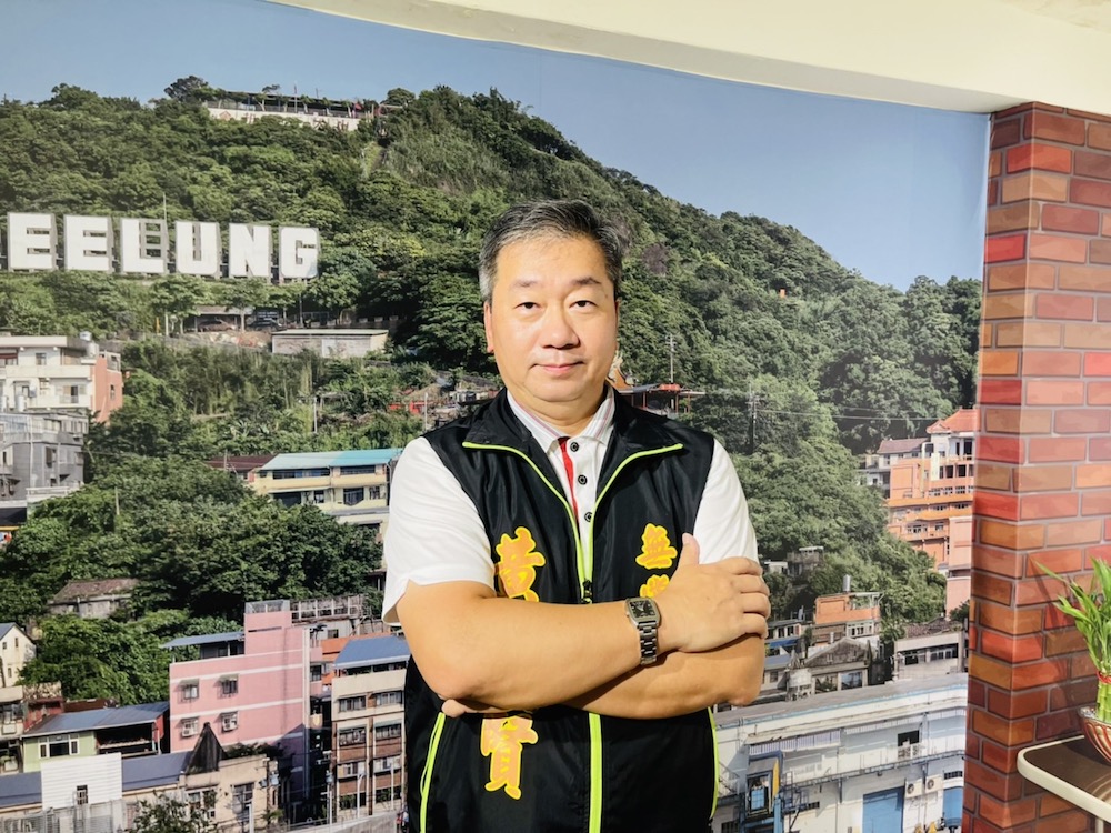 【匯流民調2022縣市長系列4-2】各陣營回應/蔡適應:掌握選戰節奏 謝國樑負面評價 邱臣遠、黃希賢認為民心思變 56 無黨籍基隆市長參選人黃希賢。