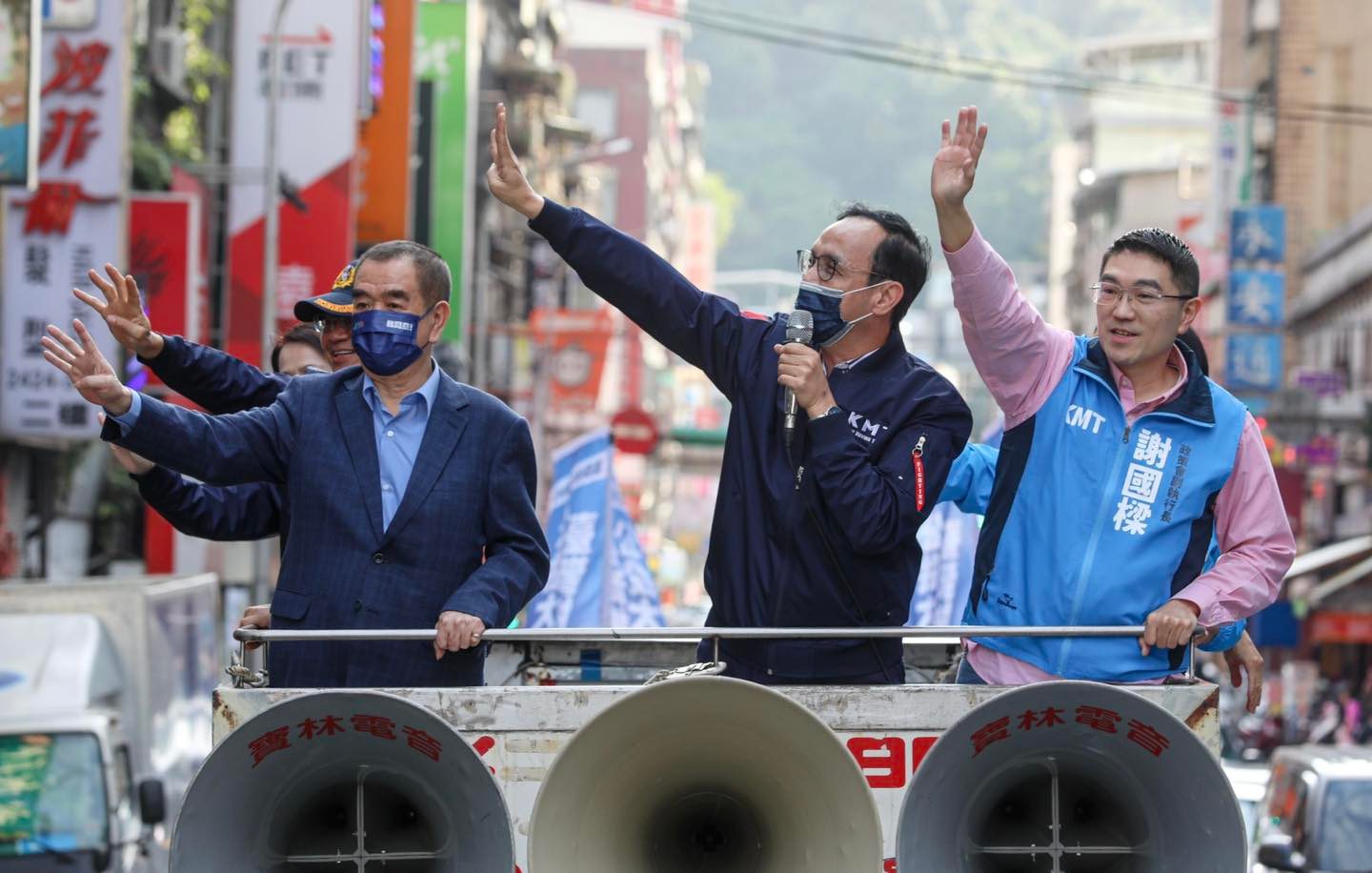 【匯流民調2022縣市長系列4-3】選情分析/基隆國民黨分裂受民眾黨與黃希賢影響恐再失利?蔡適應穩定局勢前進 48 國民黨基隆參選人謝國樑。