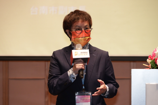 《台南區塊鏈產業國際博覽會》台南市副市長趙卿惠：面對未來科技發展，台南作為台灣最重要的基石 將為國家做出很多貢獻！