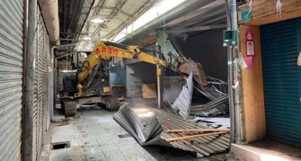 台南西市場重建美食區