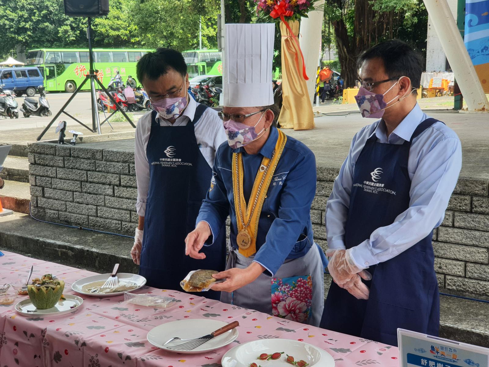 ▲龍虎石斑料理秀。（圖／漁業署提供）