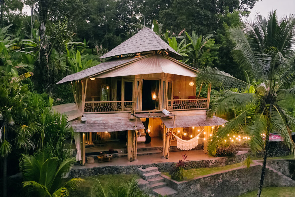 印尼峇里島 - 夢幻竹子屋(Airbnb提供)