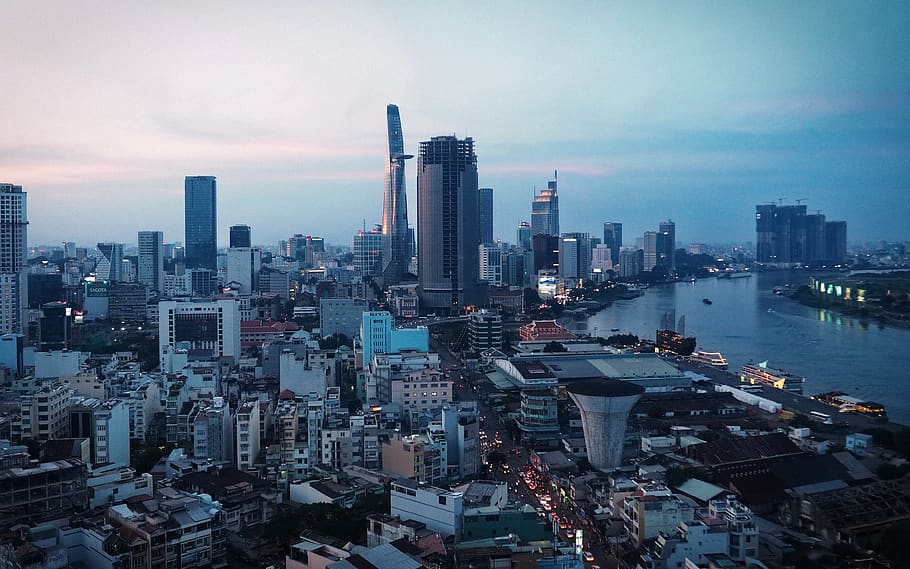 越南胡志明市 市景