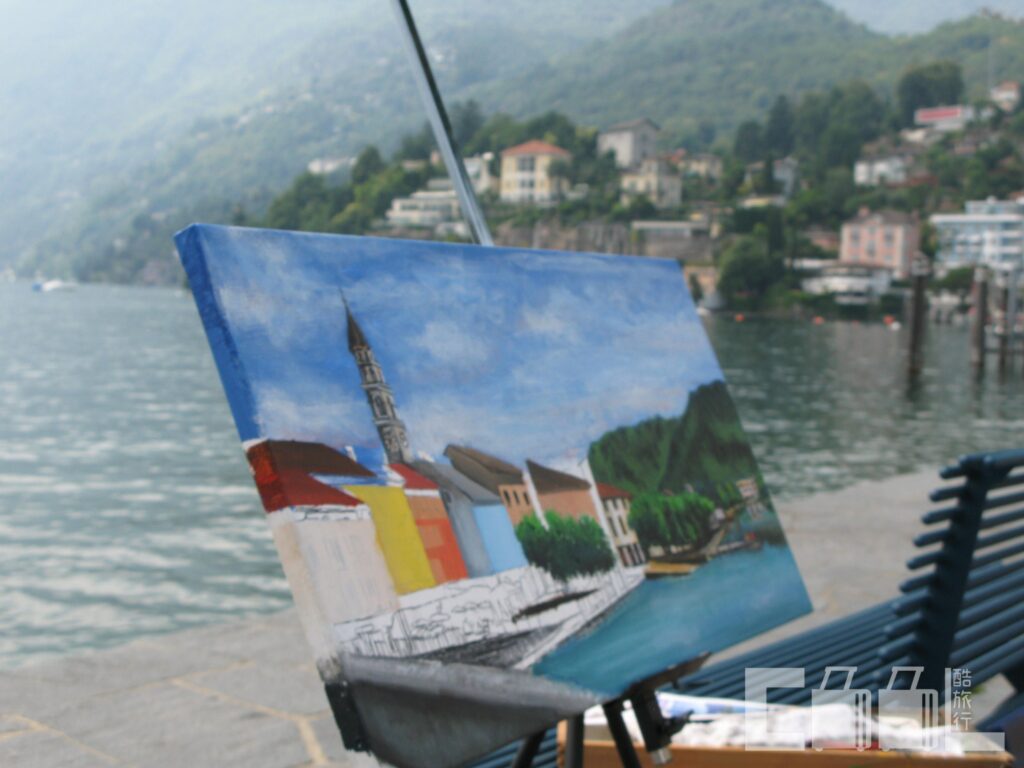 瑞士的湖光山色總是吸引遊客流連忘返