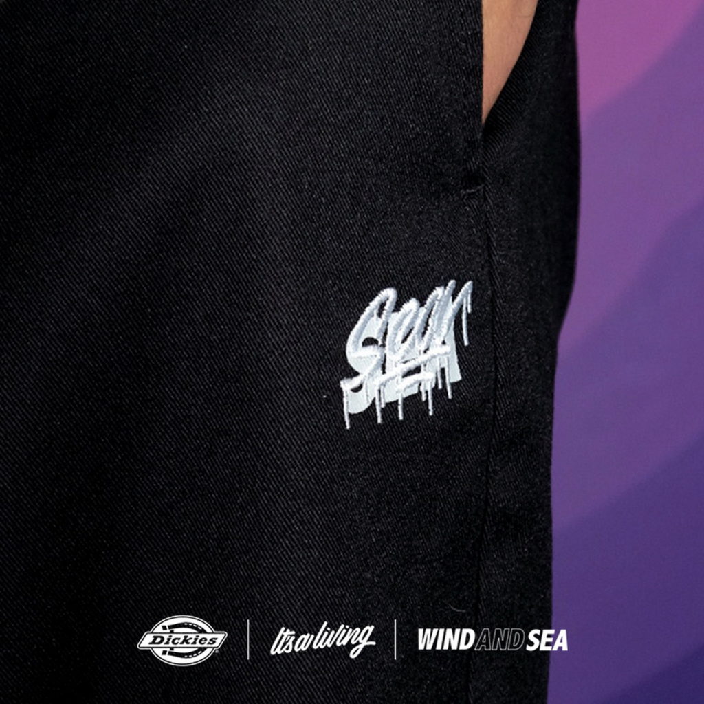 Dickies x WIND AND SEA聯乘工裝褲.