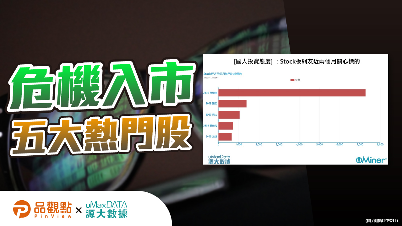 品觀點Ｘ源大數據｜ 五大熱股台積電、陽明、元太、長榮海、還有他！ ｜ 股市