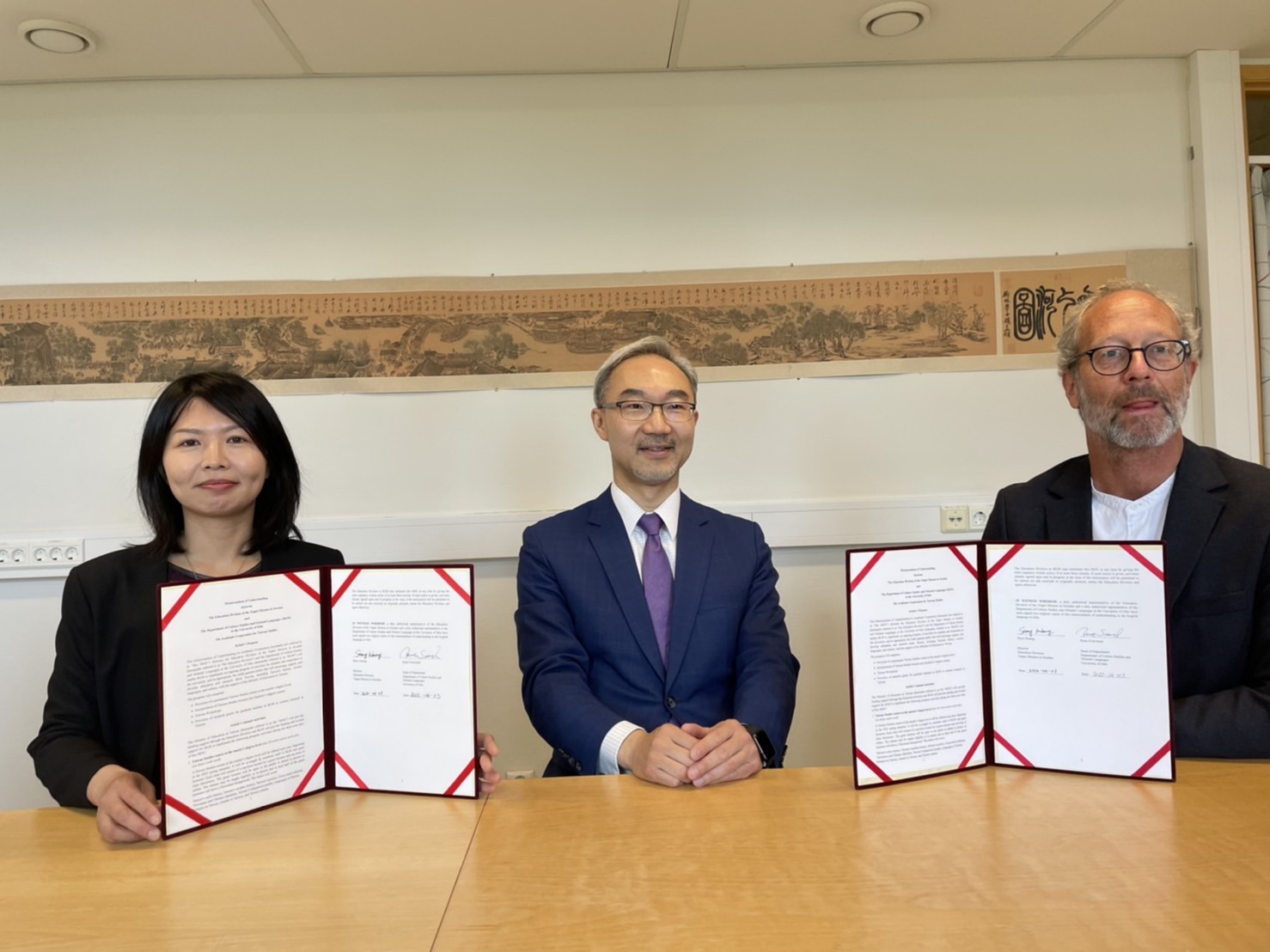 教育部首次與挪威奧斯陸大學合作臺灣研究計畫