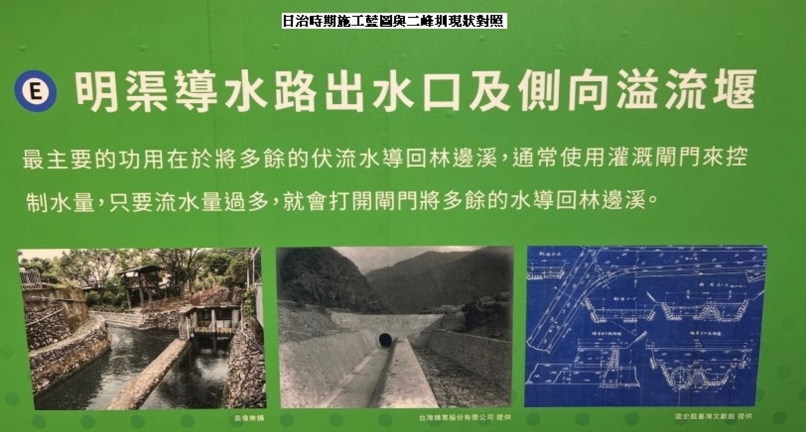 走讀二峰圳人文生態 認識水利文化資產