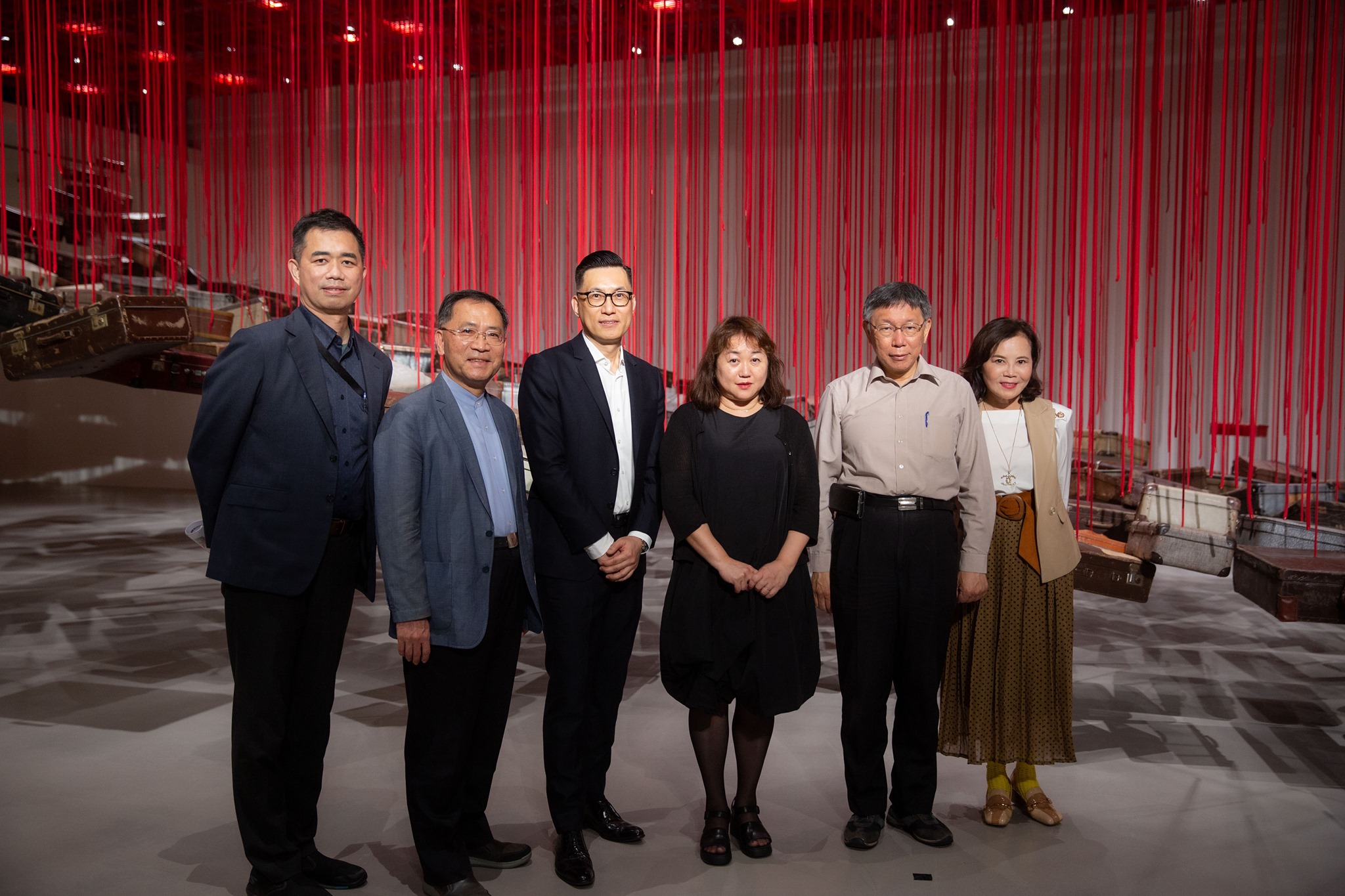 江啟臣率藍委拜會美國議員 洪孟楷強調藉可參考美國國會研究運作 30 台北市長柯文哲辦公室主任謝明珠(最右)