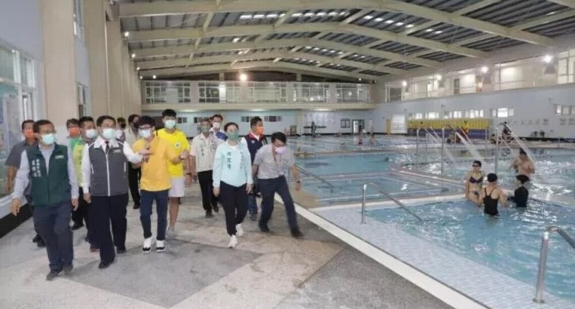 台南市立游泳池重啟試營運