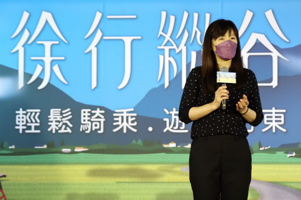 交通部觀光局主任秘書林佩君致詞