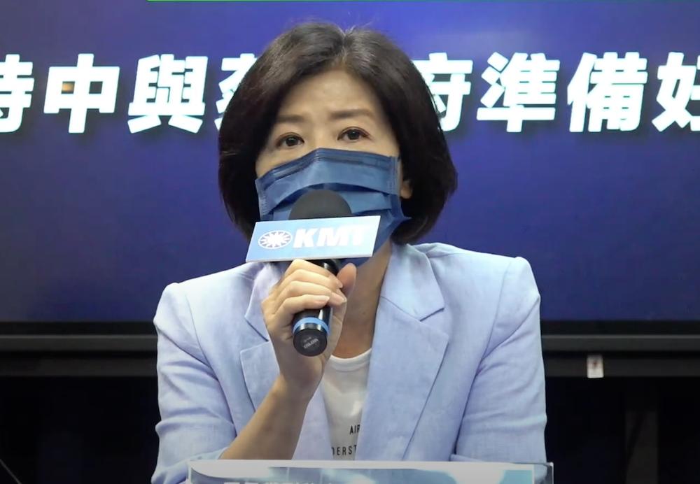 猴痘入侵台灣 國民黨批陳時中落跑無心防疫 開啟北市長選戰模式 21 國民黨副秘書長王育敏29日主持記者會,轟衛福部長陳時中落跑,不顧防疫,選台北市長。