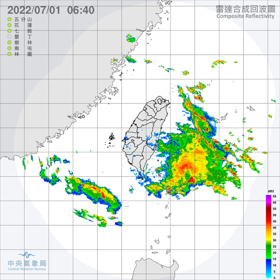 南部及東南部留意局部大雨 中南部、花東及金澎沿海易有長浪 海邊活動應注意安全