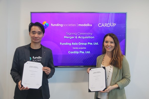 Funding Societies 收購CardUp