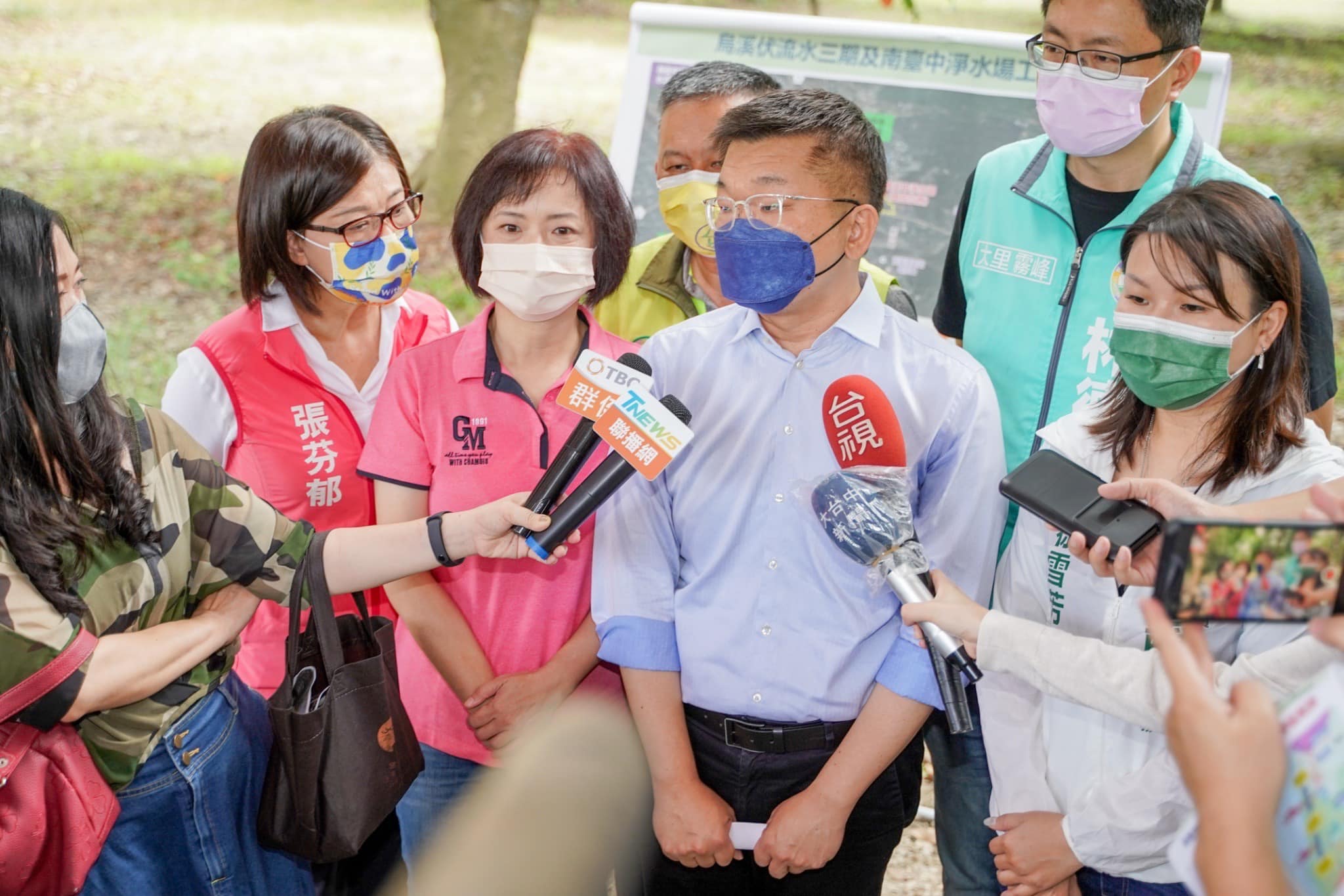 批盧秀燕「做事不足只會公關」蔡其昌:用行動力找回台中城市光榮感 54 民進黨台中市參選人蔡其昌