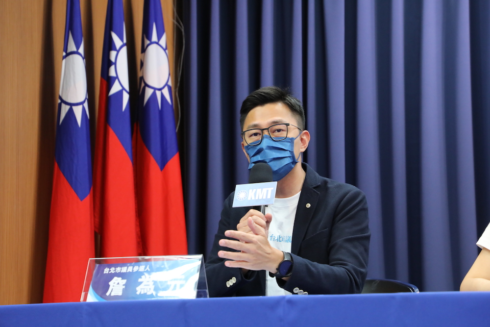 長期擔任政治幕僚、國民黨台北市議員參選人詹為元。