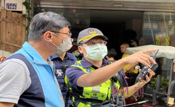 鹿港水電材料行疑電線走火 13歲少年搶救不治 縣長王惠美前往慰問