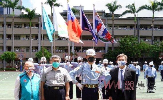 北市成功高中創校百周年慶 柯文哲勉同學持續精進 認真快樂過每一天