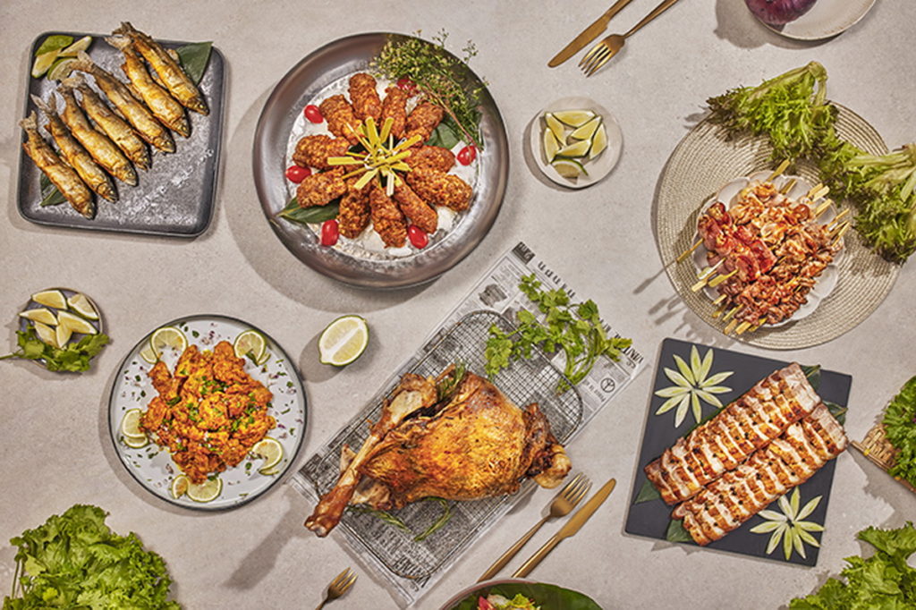台北國泰萬怡酒店 MJ Kitchen 豐味燒烤季集結印、越、台、韓、日等亞洲各國燒烤美味。