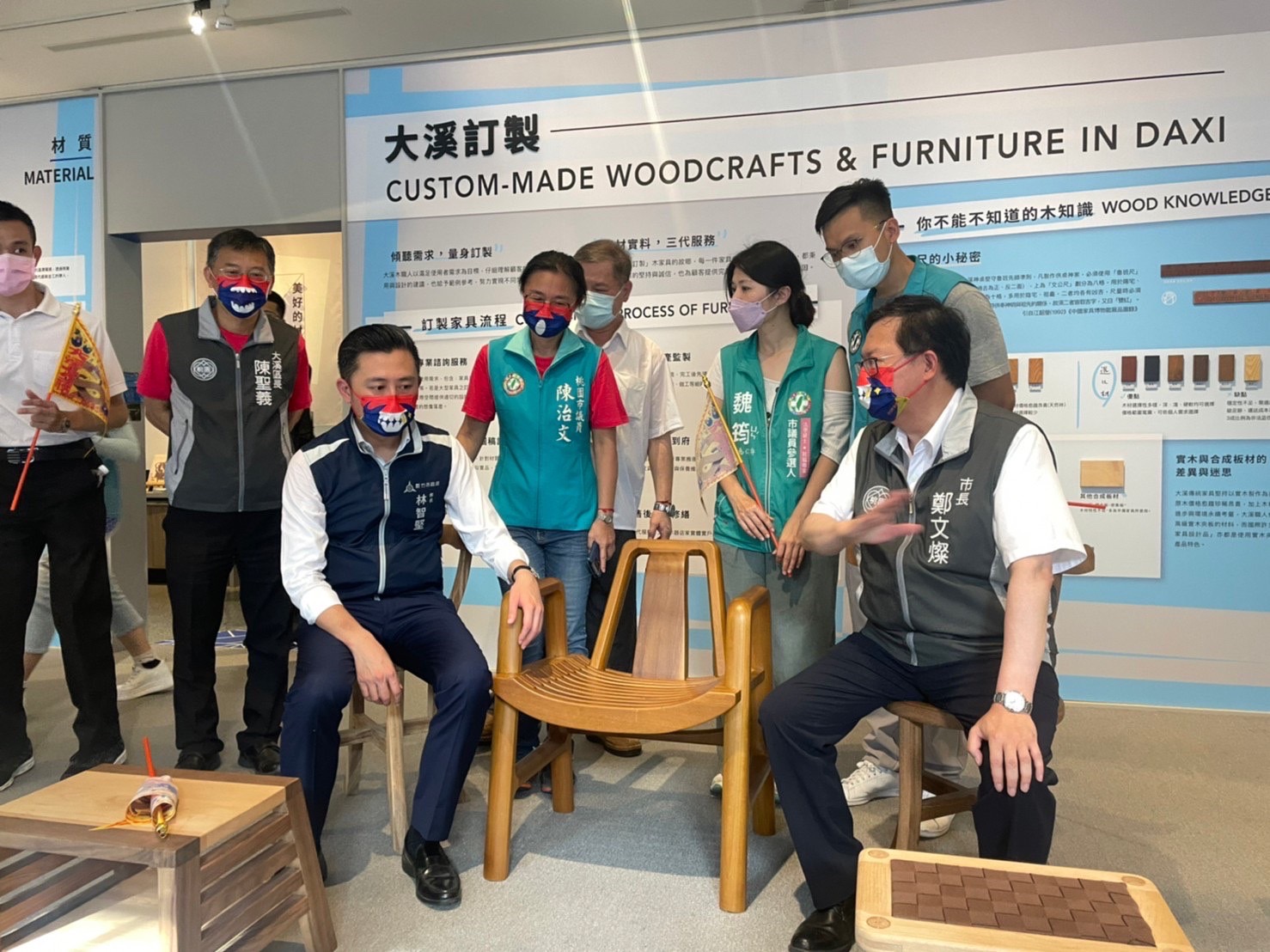 鄭文燦、林智堅合體 魏筠批民眾黨賴香伶「薪水小偷」 44 桃園市議員參選人魏筠