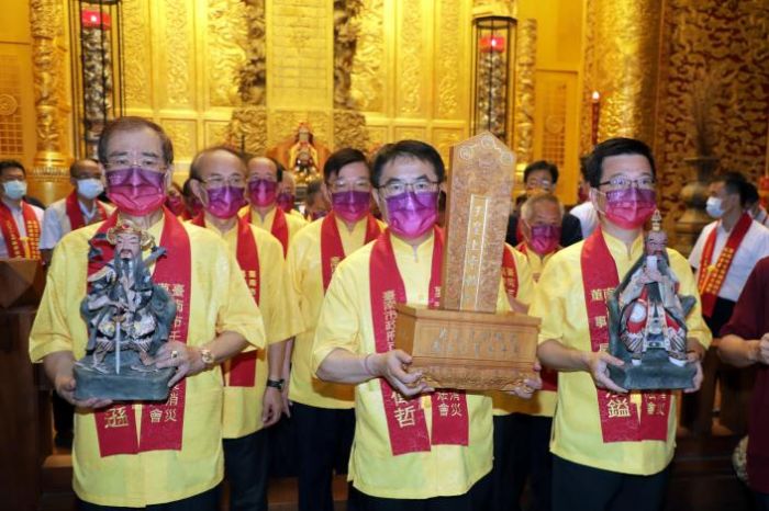 南鯤鯓代天府舉辦禳疫消災祈福法會 祈求眾神護佑疫情早日退散