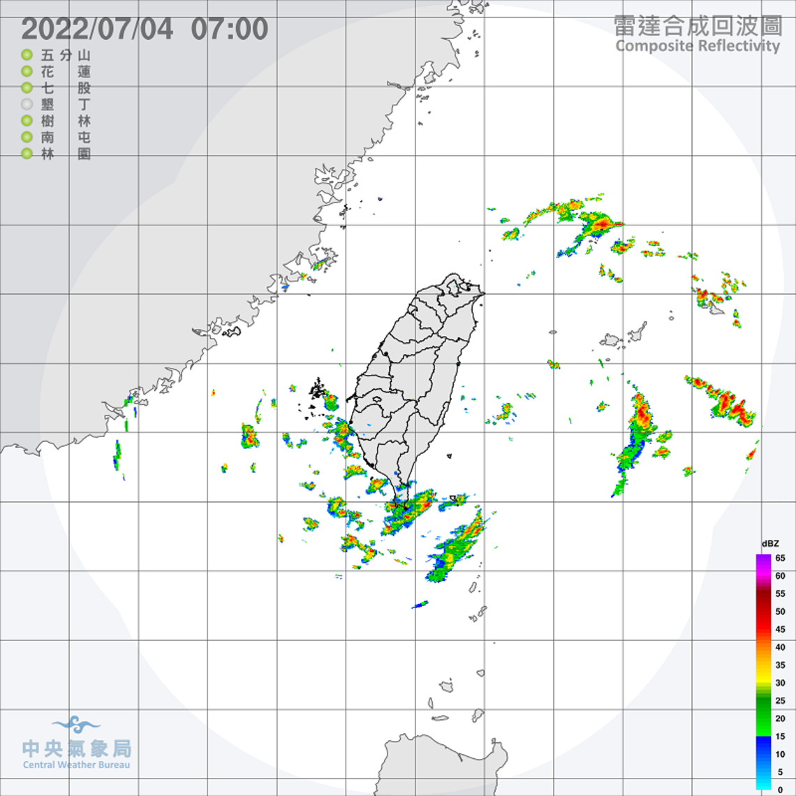 南臺灣局部大雨 其他留意午後雨 西南部沿海仍有長浪