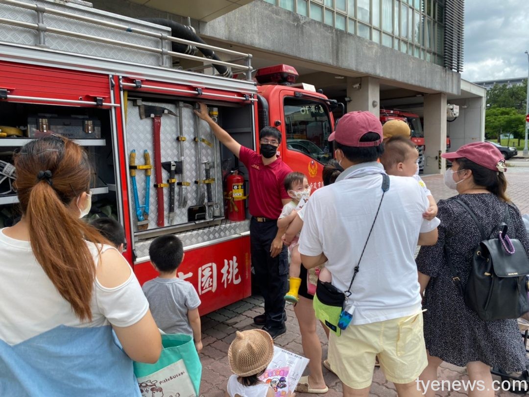 小小消防員 龍潭消防分隊體驗學習火災知識 27 EC009585 5575 40F8 BA2B 73FBCCE1C22F L0 001