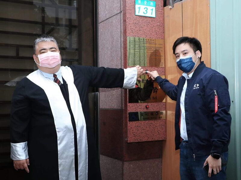 漾新聞|國民黨按鈴控告「翁達瑞」 黃健庭:遏止卑鄙的鼠輩作為