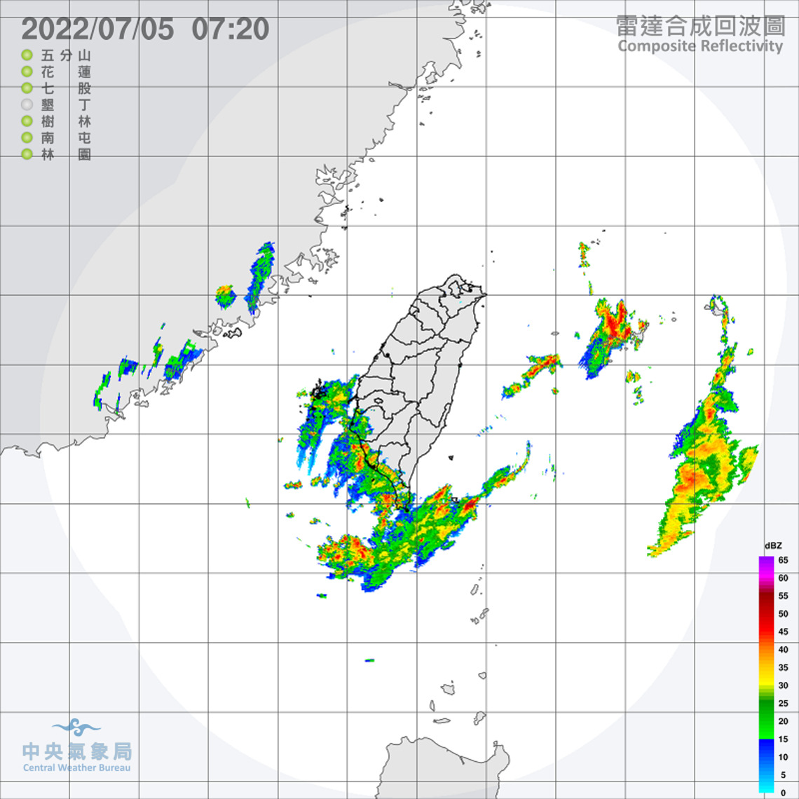南部局部大雨  其他地區多雲到晴  留意午後雷陣雨