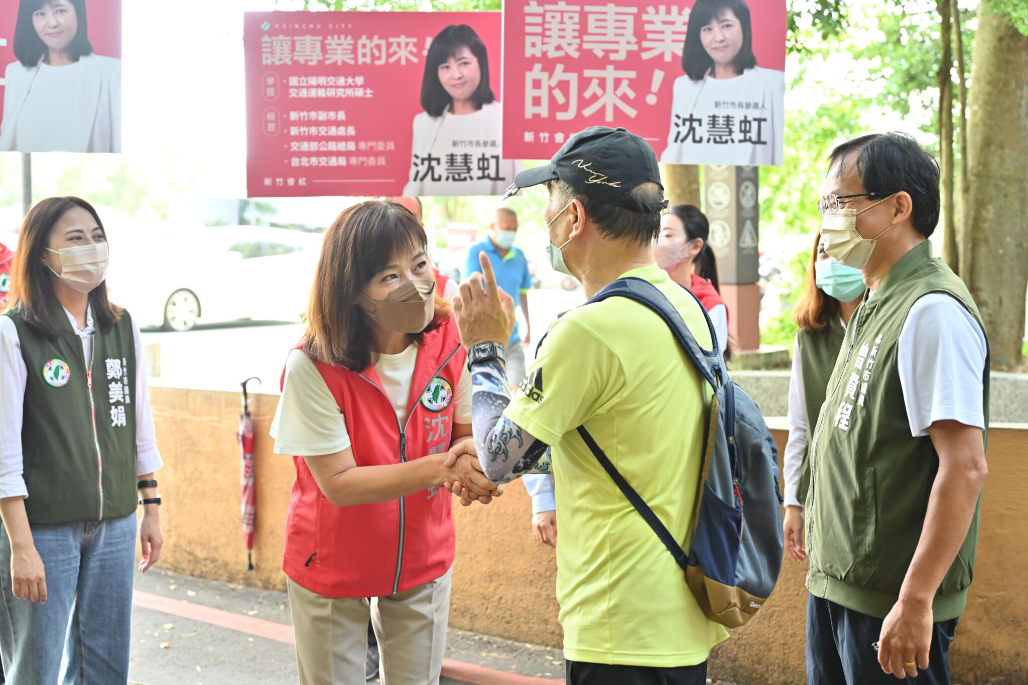 柯文哲媽媽稱新竹人不認識她?沈慧虹:過去專注市政知名度會加強 42 民進黨新竹市長參選人 沈慧虹