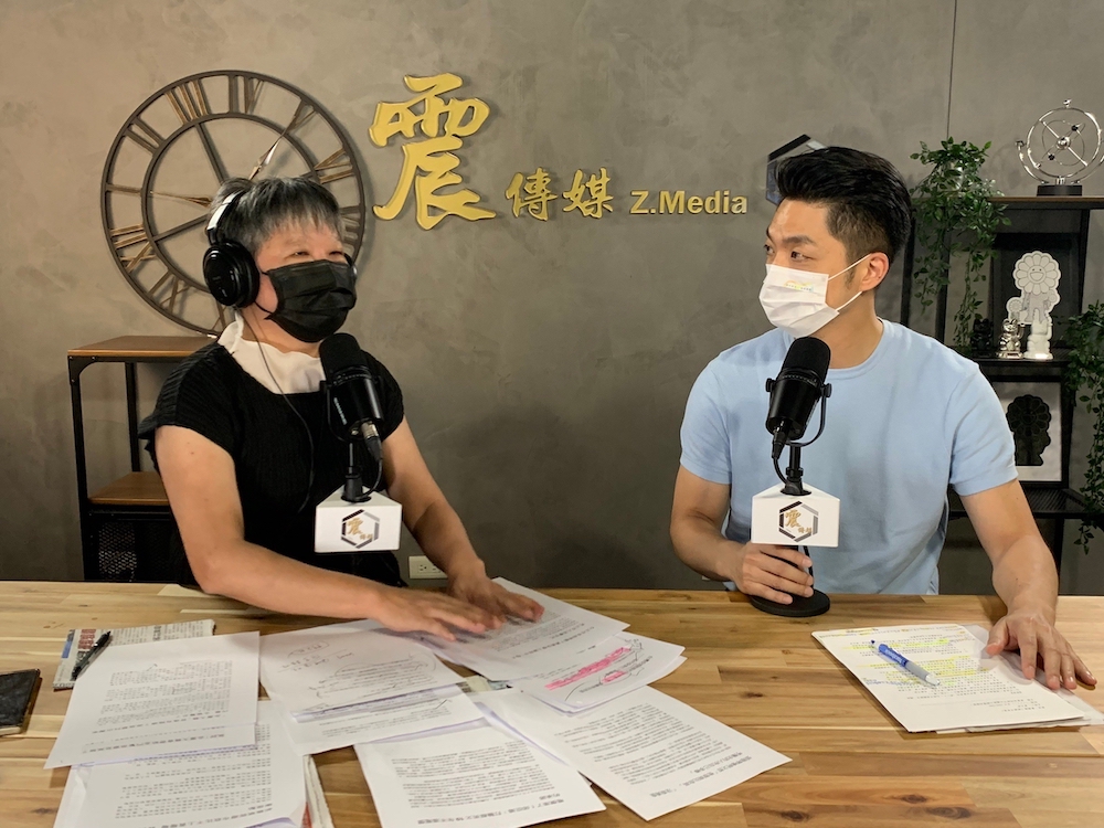 黃珊珊得2成選票則藍營必敗?蔣萬安喊話郝龍斌:可事先溝通 46 國民黨台北市長參選人蔣萬安4日接受資深媒體人黃光芹專訪。