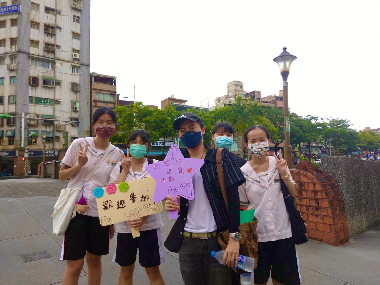 一群安樂高中生發起田寮河觀光發展計畫希望看到更好的基隆