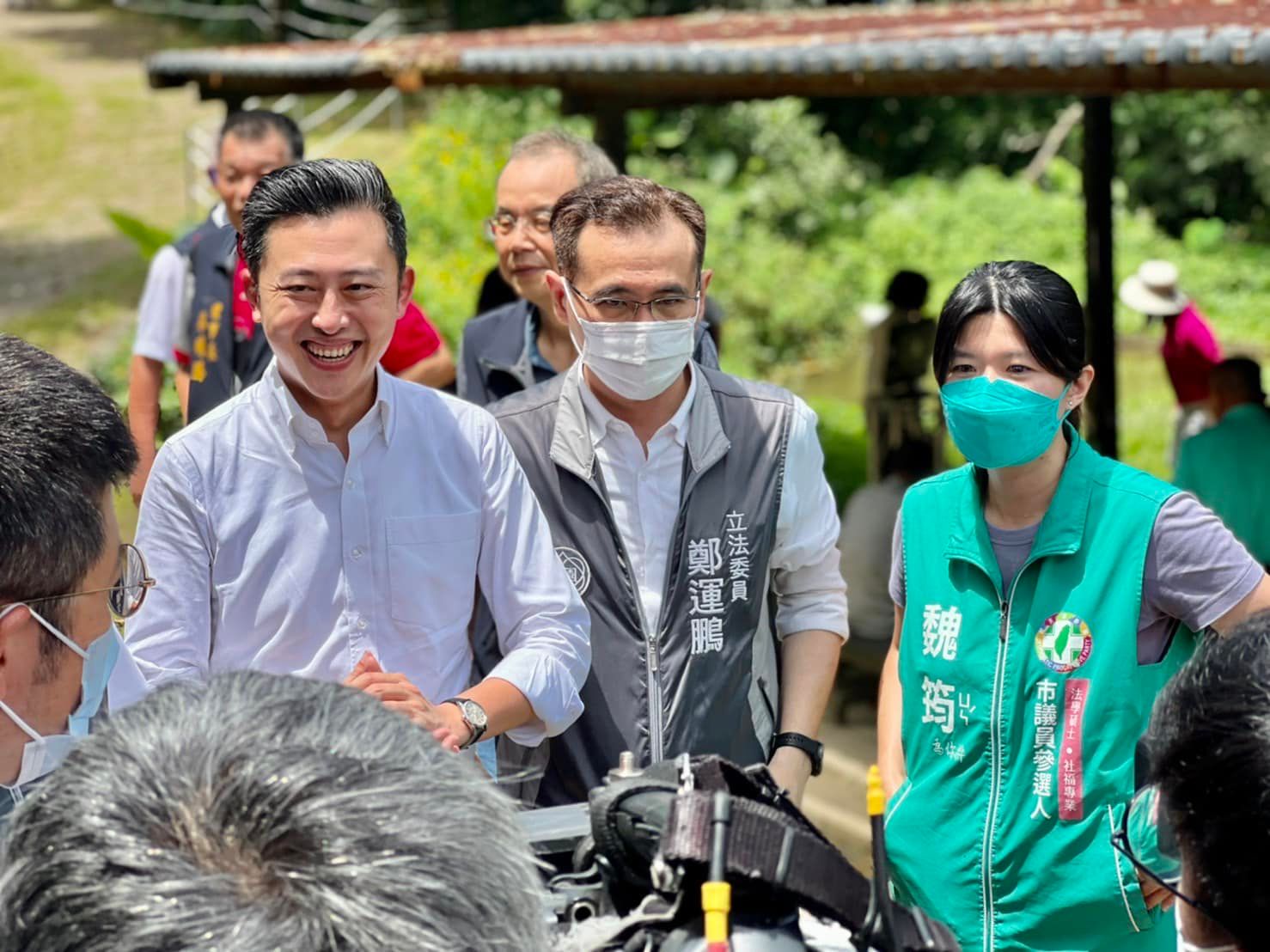 民進黨桃園市議員參選人魏筠