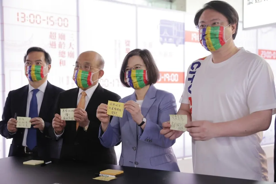 民進黨雙北市長人選因他難喬?黨內人士「再談不攏派最高層去說」 27 總統蔡英文兼任民進黨主席