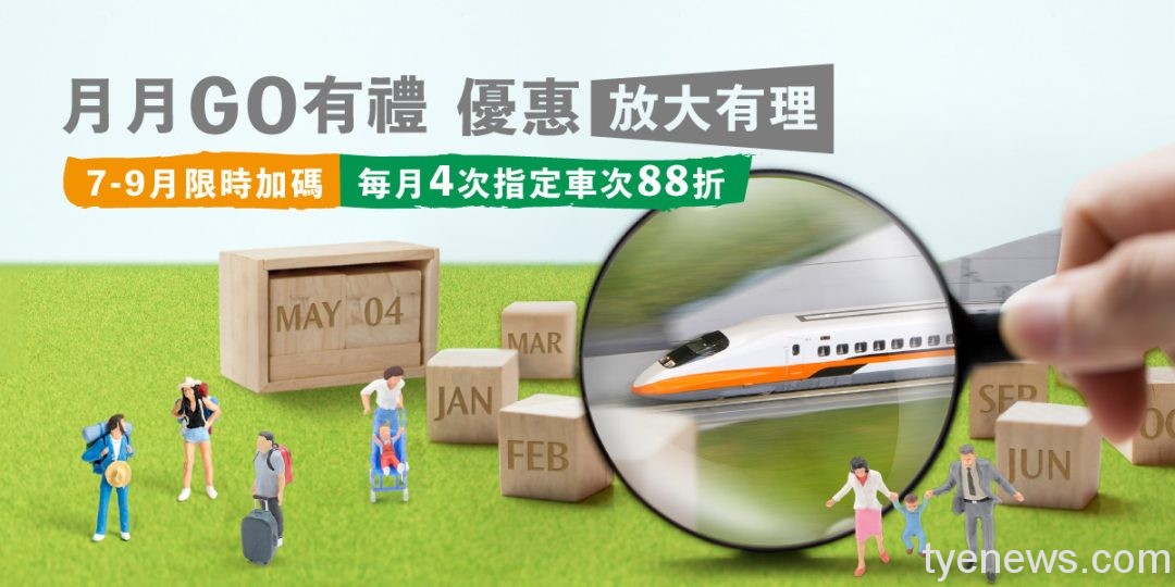 高鐵「旅行百百派」線上測驗 600張半價優惠車票大放送 26 A7D92193 57D5 4F97 A967 5CA64B01E3FF