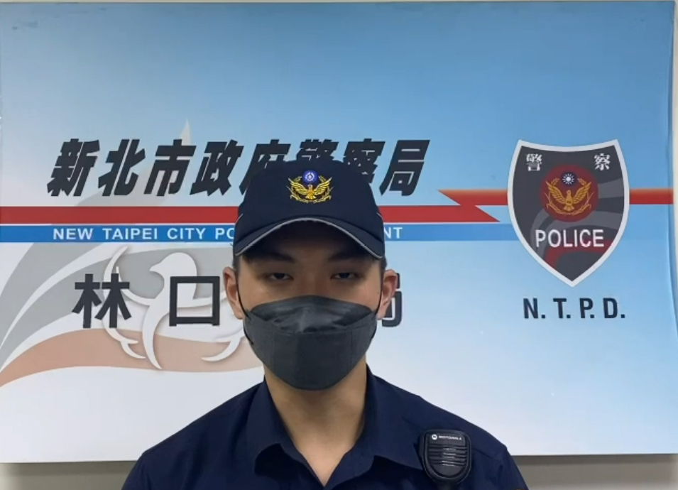 男突肺阻塞呼吸困難向警求救 林口警載送鳴笛闖紅燈挽回性命