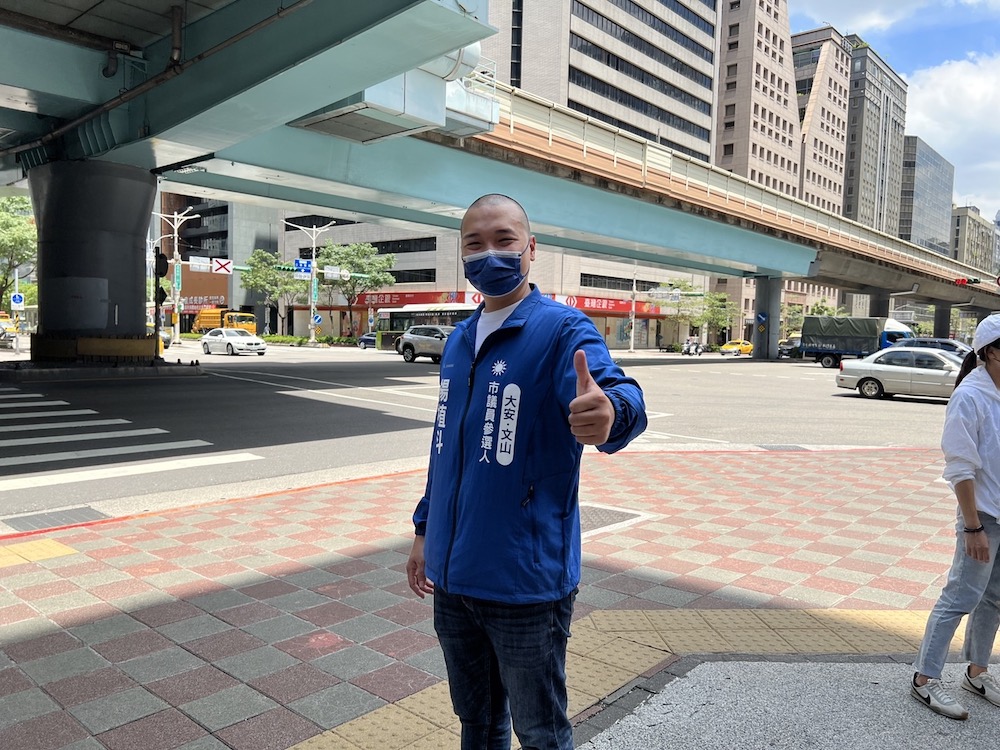 合體趙少康有突發!羅智強「一句話」回應 新人楊植斗這樣看 48 台北市議員參選人楊植斗。
