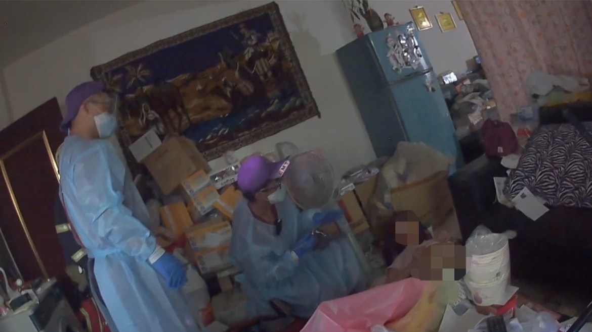 楊梅獨居婦中暑倒臥在家 鄰居報警救回一命 21 S 4218999