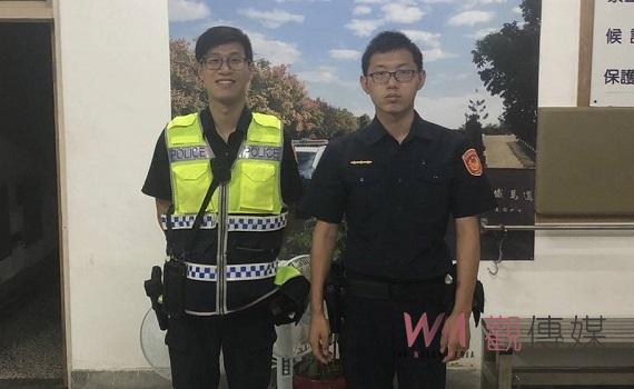 男子暗夜淋雨路邊獨行　熱心員警助他平安返家