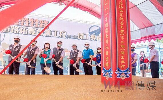 桃園楊梅甡甡路拓寬改善2期工程　明年8月竣工紓解台1線壅塞車流