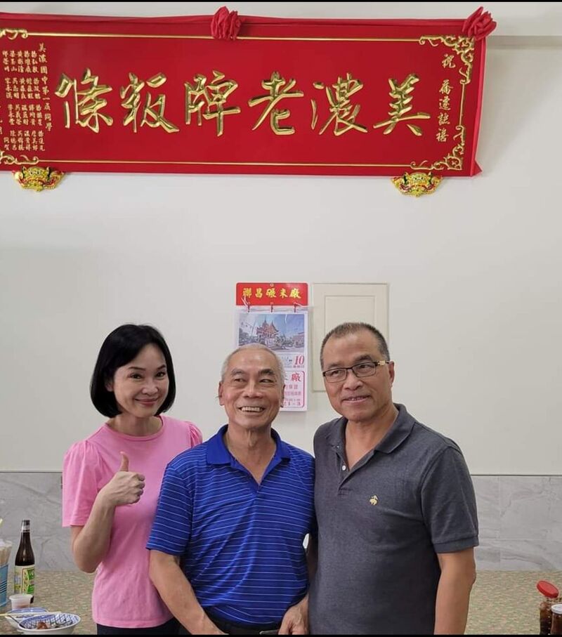 漾新聞|柯志恩美濃低調拜訪品嚐老牌粄條 要用感動把海軍找出來
