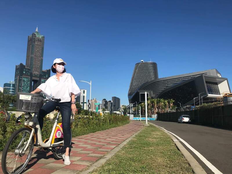 漾新聞|柯志恩單車體驗 強調高雄需要傾聽民意腳踏實地的舵手