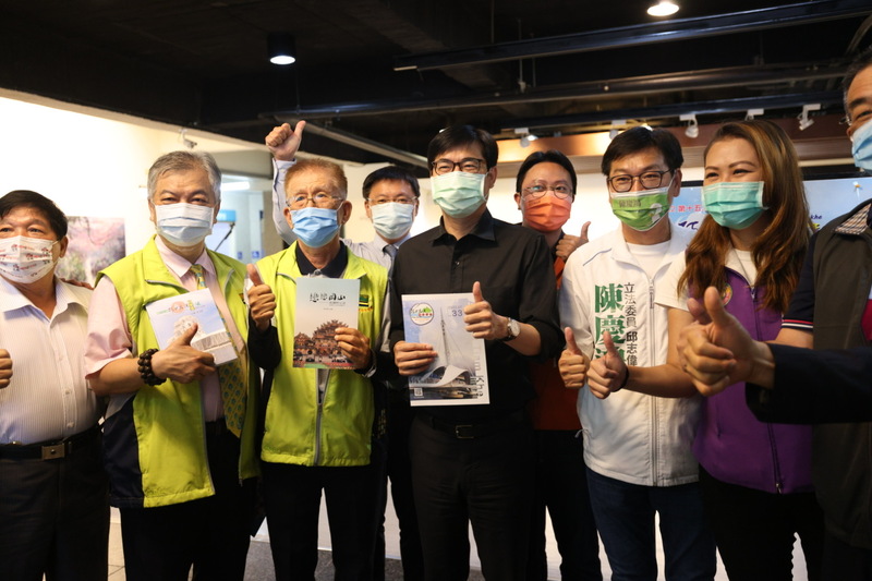 漾新聞|陳其邁引用「文學是地上之鹽」肯定阿公店溪文學獎對文學與土地的連結