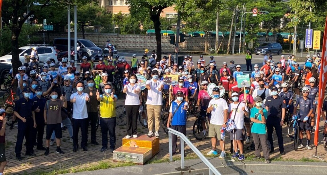 草嶺石壁爬坡自行車邀請賽 張麗善熱情歡迎遊雲林